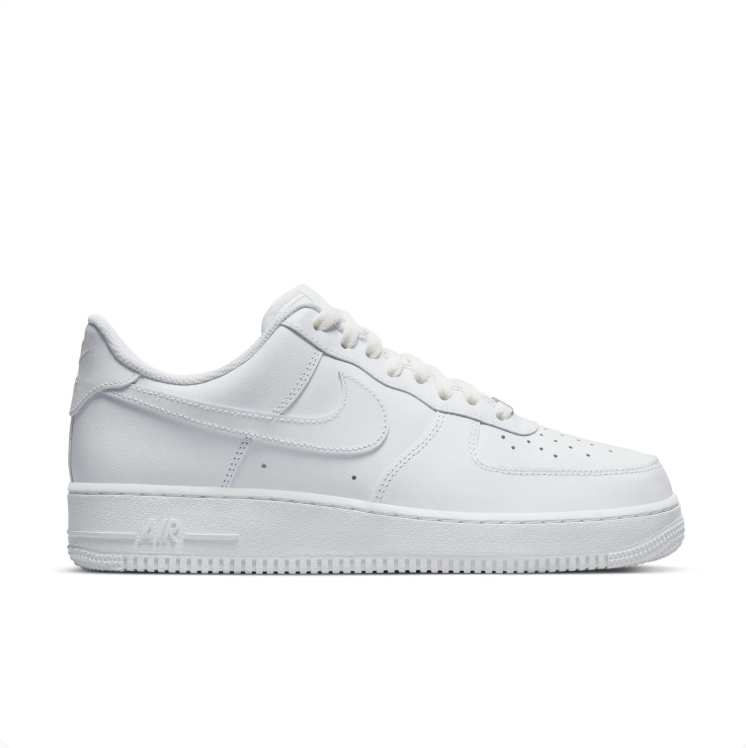 Nike All-White Low-Top Sneakers