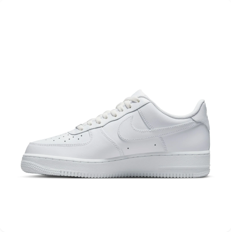 Nike All-White Low-Top Sneakers
