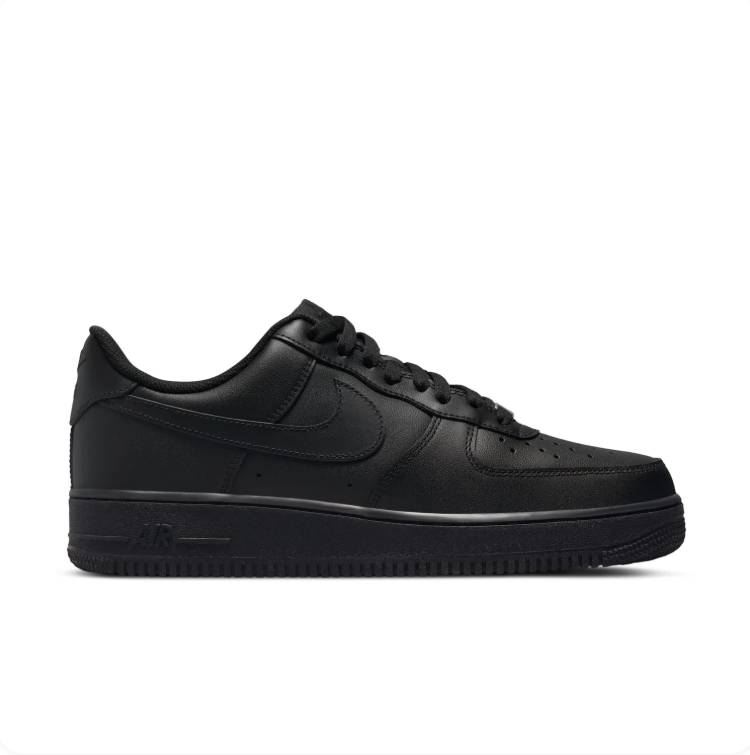 Nike All-Black Low-Top Sneakers
