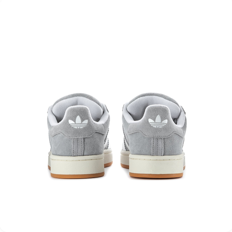 adidas Campus Grey and White Low-Top Sneakers