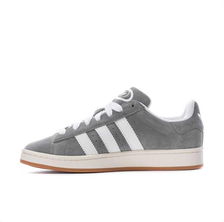 adidas Campus Grey and White Low-Top Sneakers