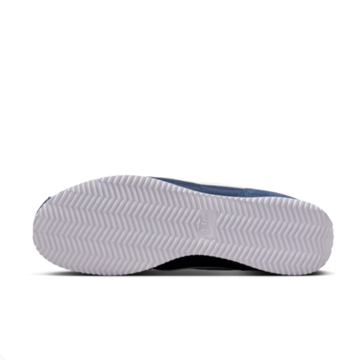 Nike Navy and White Retro Low-Top Sneakers