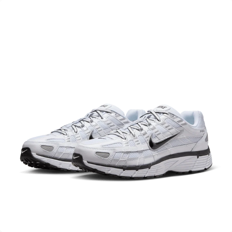 Nike P-6000 White and Black Sneakers