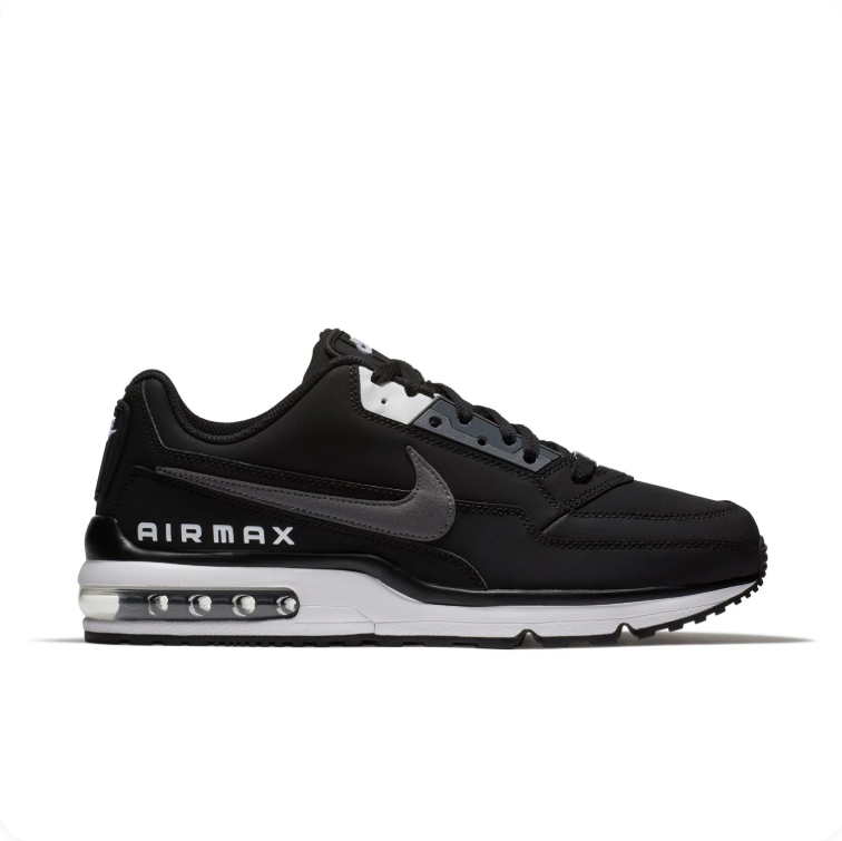 Nike Air Max Black and Grey Low-Top Sneakers