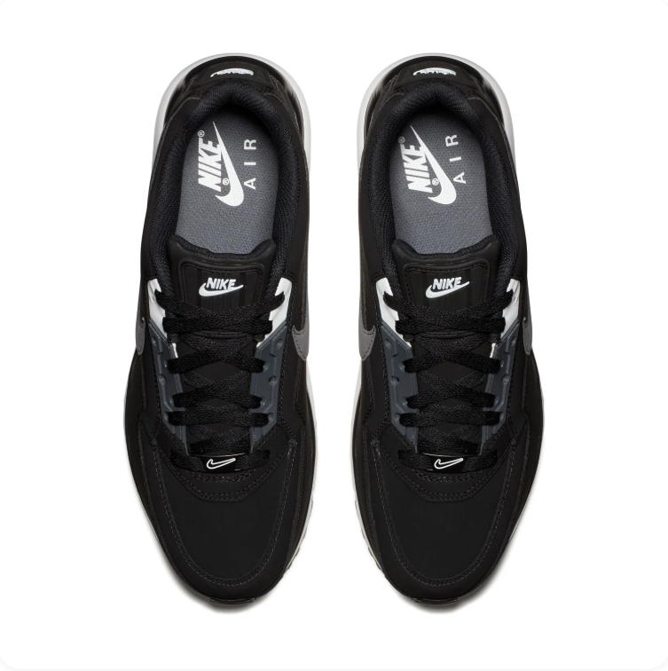 Nike Air Max Black and Grey Low-Top Sneakers