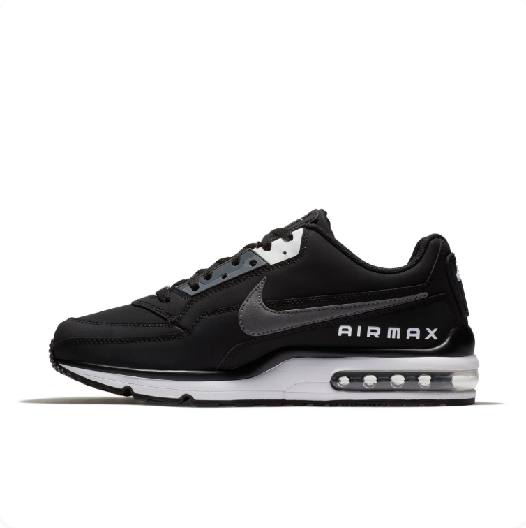 Nike Air Max Black and Grey Low-Top Sneakers