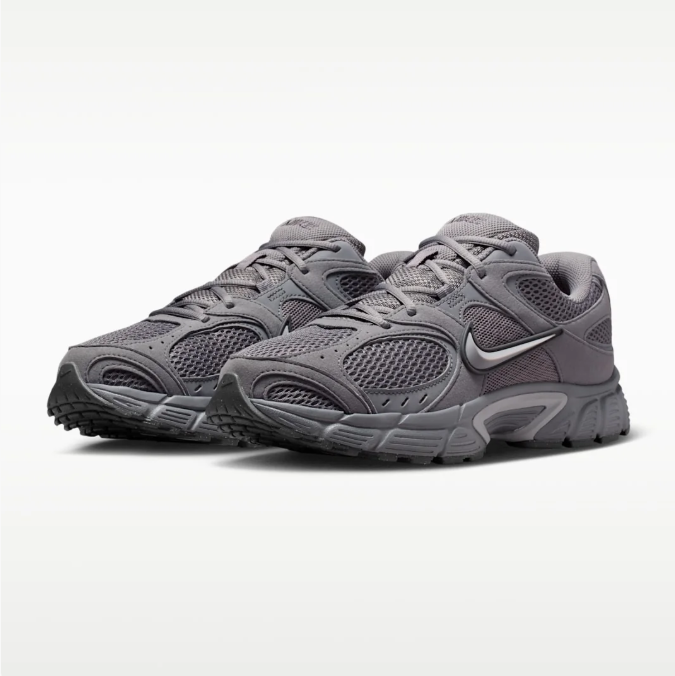Nike Dark Grey Mesh Low-Top Sneakers