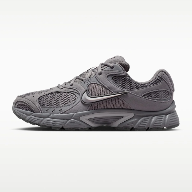 Nike Dark Grey Mesh Low-Top Sneakers