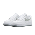 Nike White and Light Grey Low-Top Sneakers