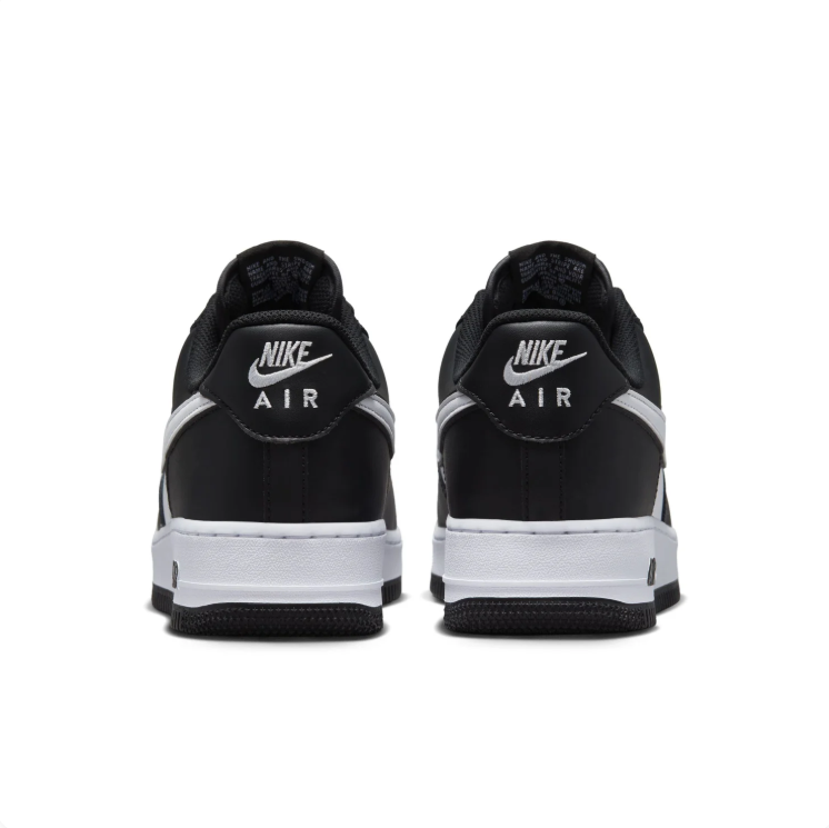 Nike Air Force 1 Black and White Low-Top Sneakers