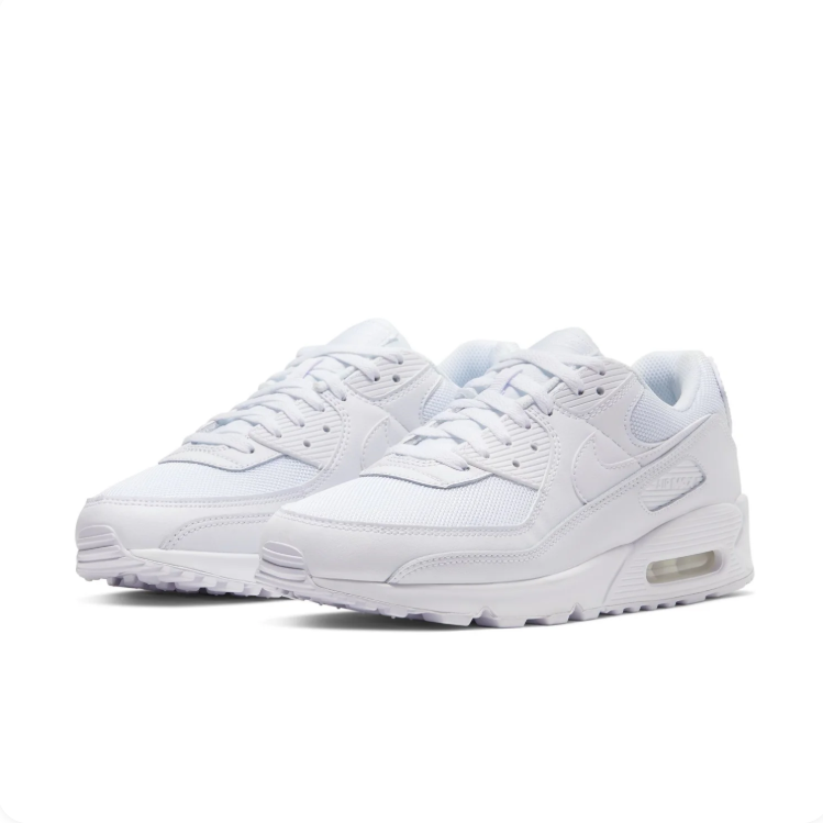 Nike Air Max All-White Low-Top Sneakers