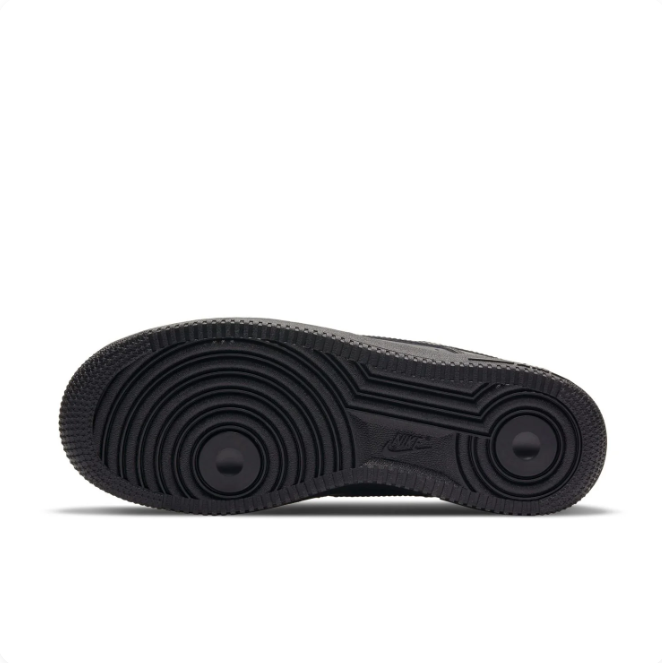 Nike All-Black Low-Top Sneakers | Tonal Swoosh & Perforated Toe