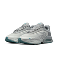 Nike Grey & Teal Low-Top Sneakers | Wave Panels & Visible Air Heel