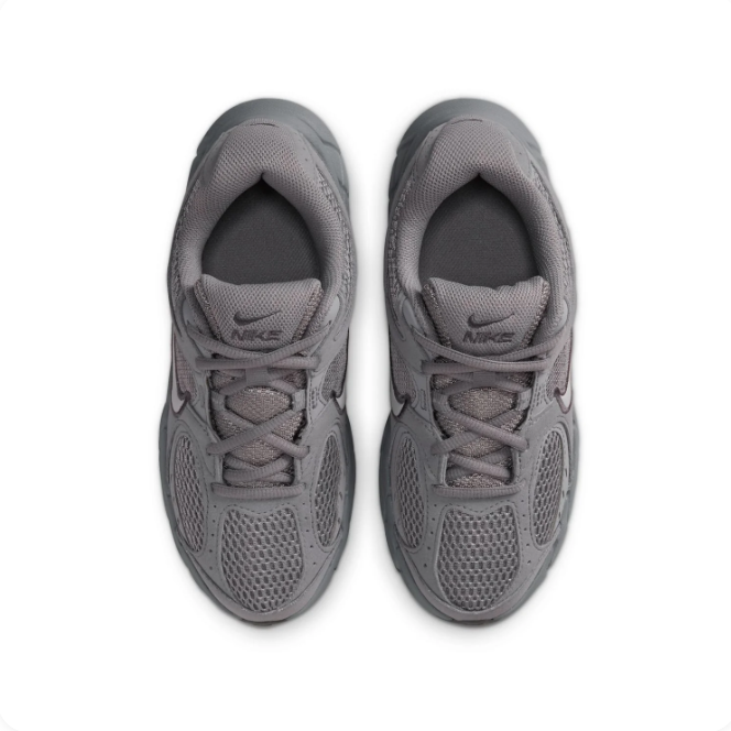 Nike Grey Low-Top Sneakers | Layered Mesh & Sculpted Sole