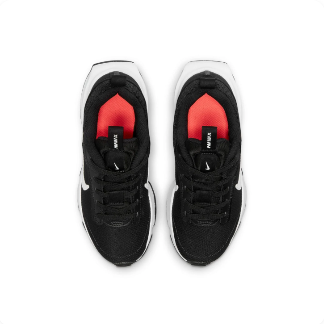 Nike Black & White Low-Top Sneakers | Visible Heel Air Window