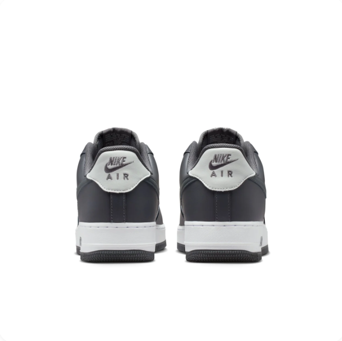 Nike Charcoal & Light Grey Low-Top Sneakers | White Midsole