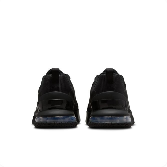 Nike Black Low-Top Sneakers | Mesh Upper & Transparent Heel Detail