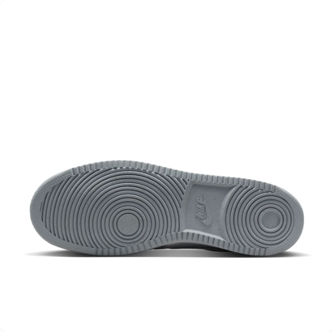 Nike Light Grey Low-Top Sneakers | White Swoosh & Perforated Toe