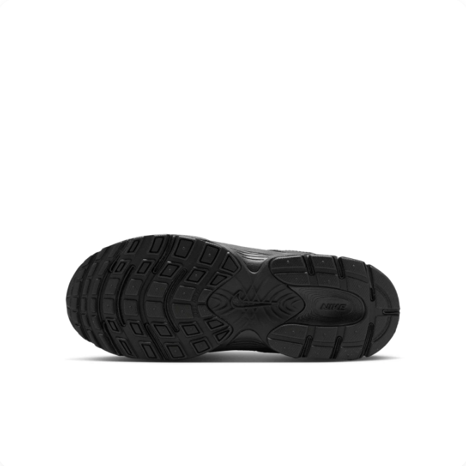 Nike All-Black Low-Top Sneakers | Open Mesh Panels & Sculpted Sole